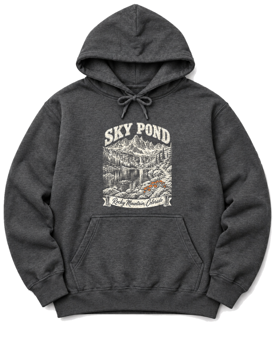 Sky Pond Hoodie - Dark Heather