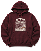 Sky Pond Hoodie - Maroon