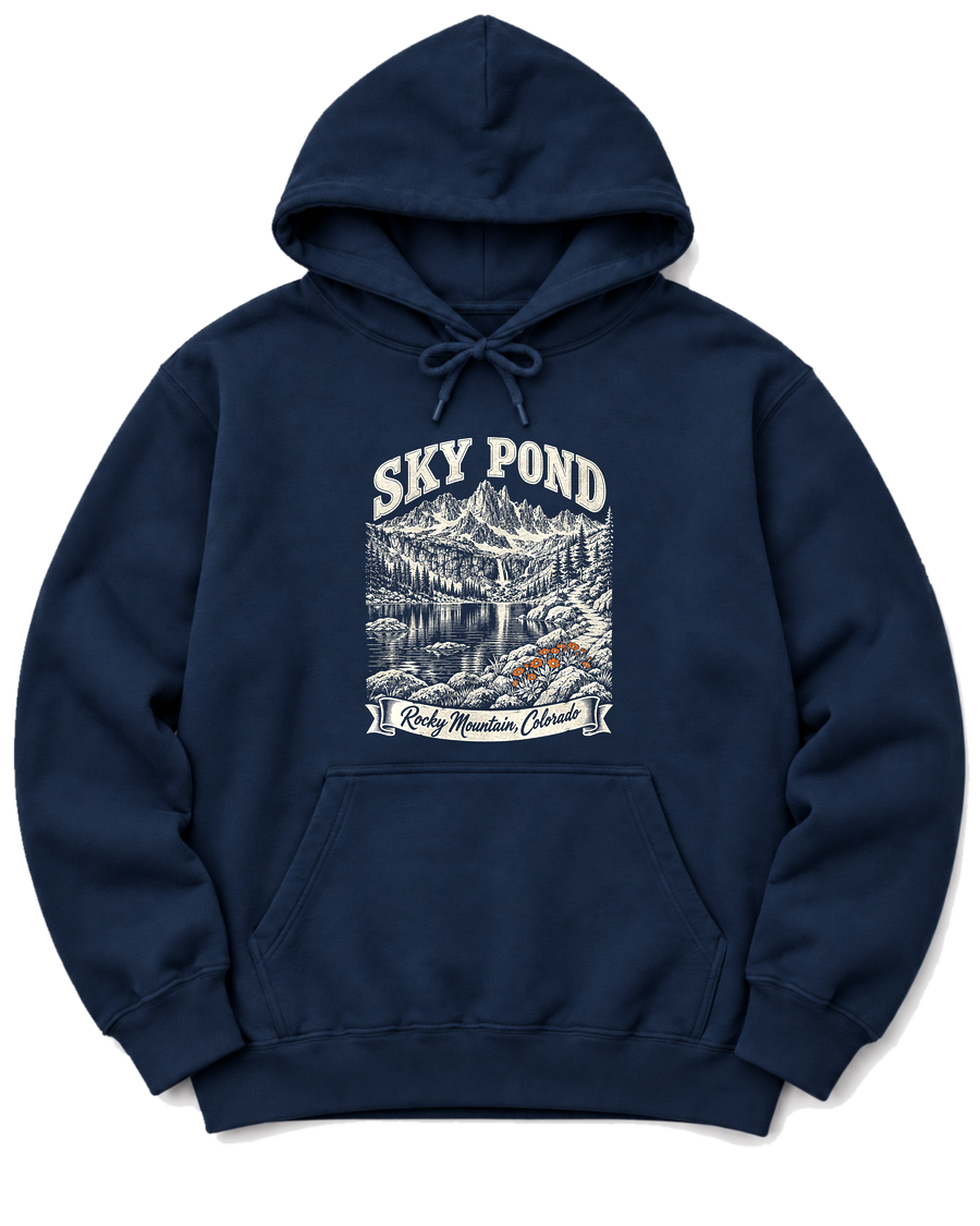 Sky Pond Hoodie - Navy