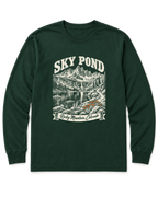 Sky Pond Long Sleeve Shirt - Forest Green