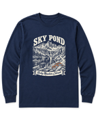 Sky Pond Long Sleeve Shirt - Navy