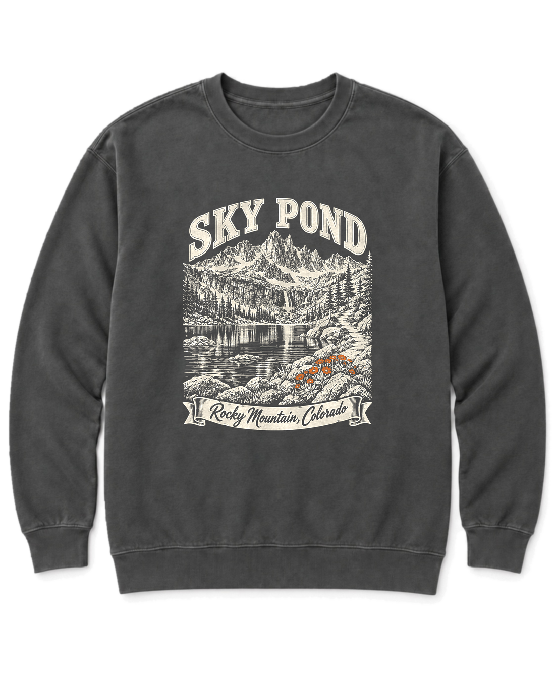 Sky Pond Sweatshirt - Pepper