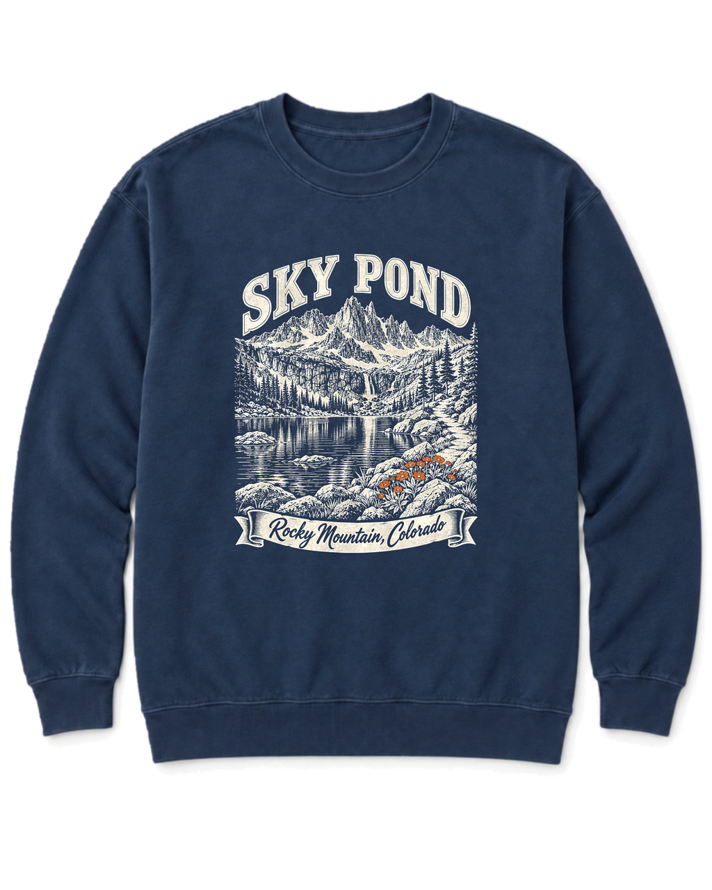 Sky Pond Sweatshirt - True Navy