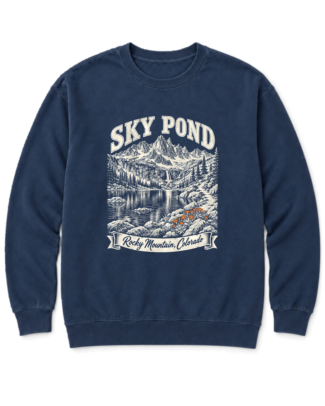 Sky Pond Sweatshirt - True Navy