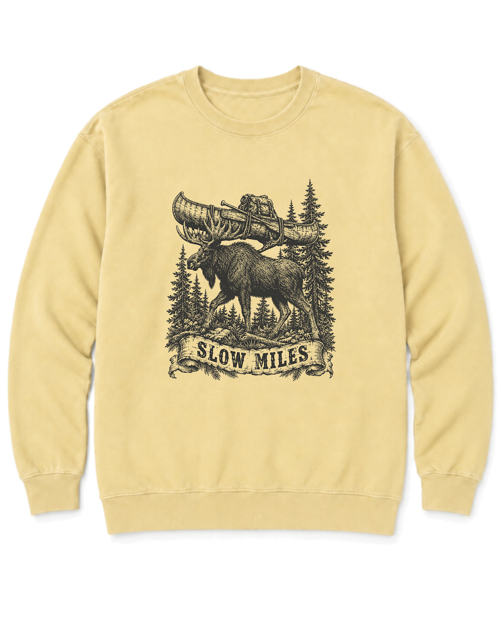 Slow Miles Sweatshirt - Butter