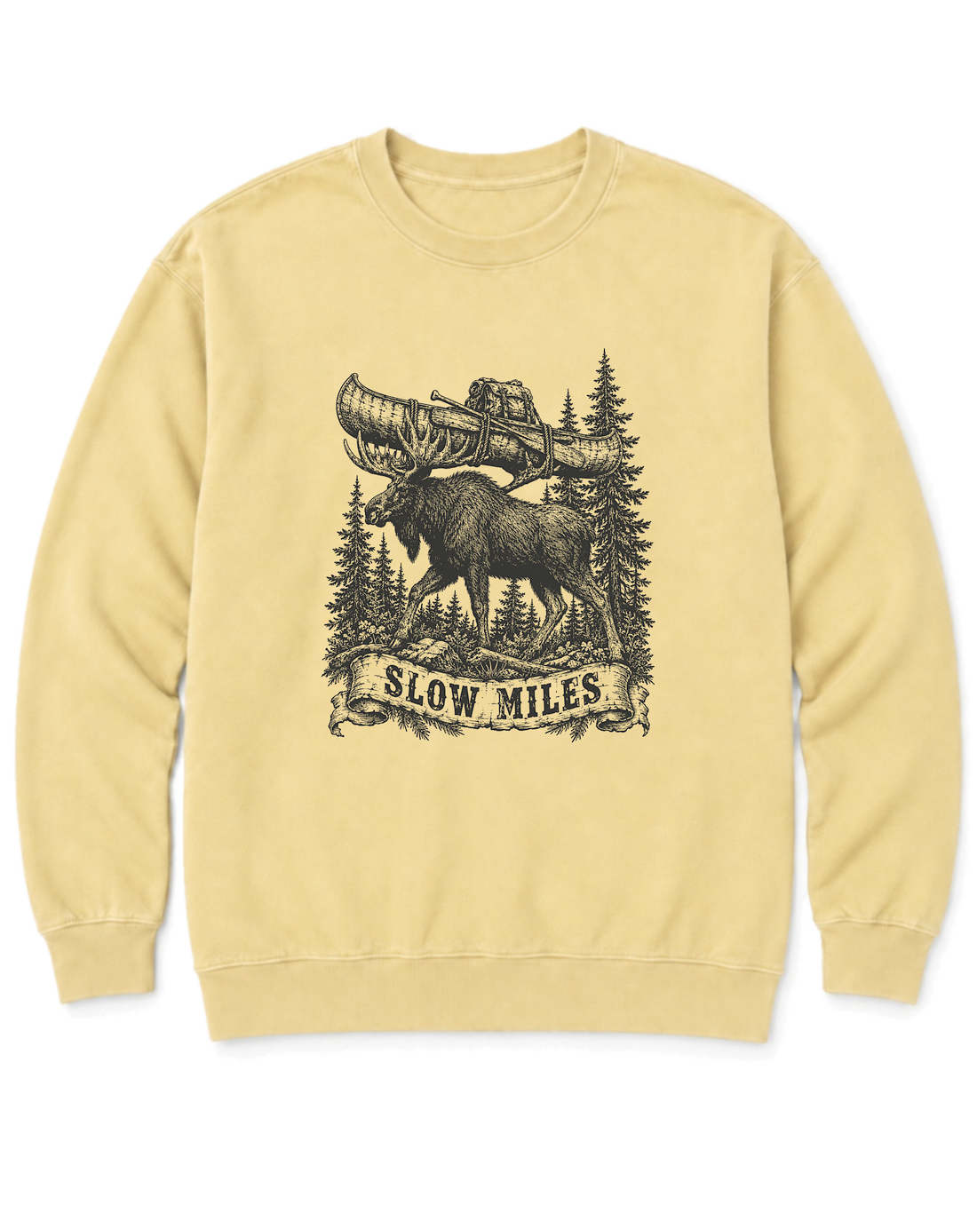 Slow Miles Sweatshirt - Butter