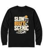 Slow but Scenic Long Sleeve Shirt - Black