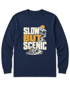 Slow but Scenic Long Sleeve Shirt - Navy