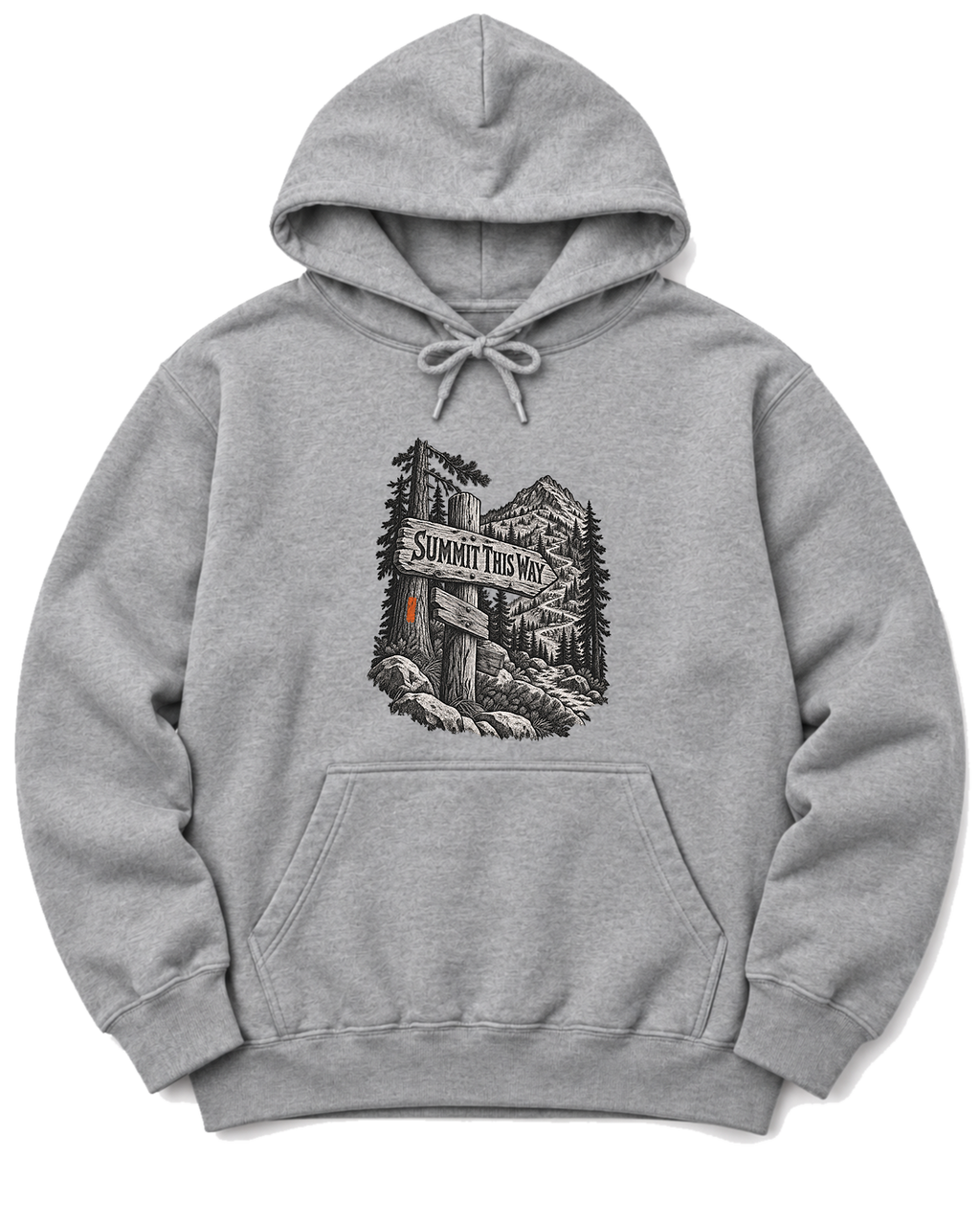 Summit This Way Hoodie - Sport Grey