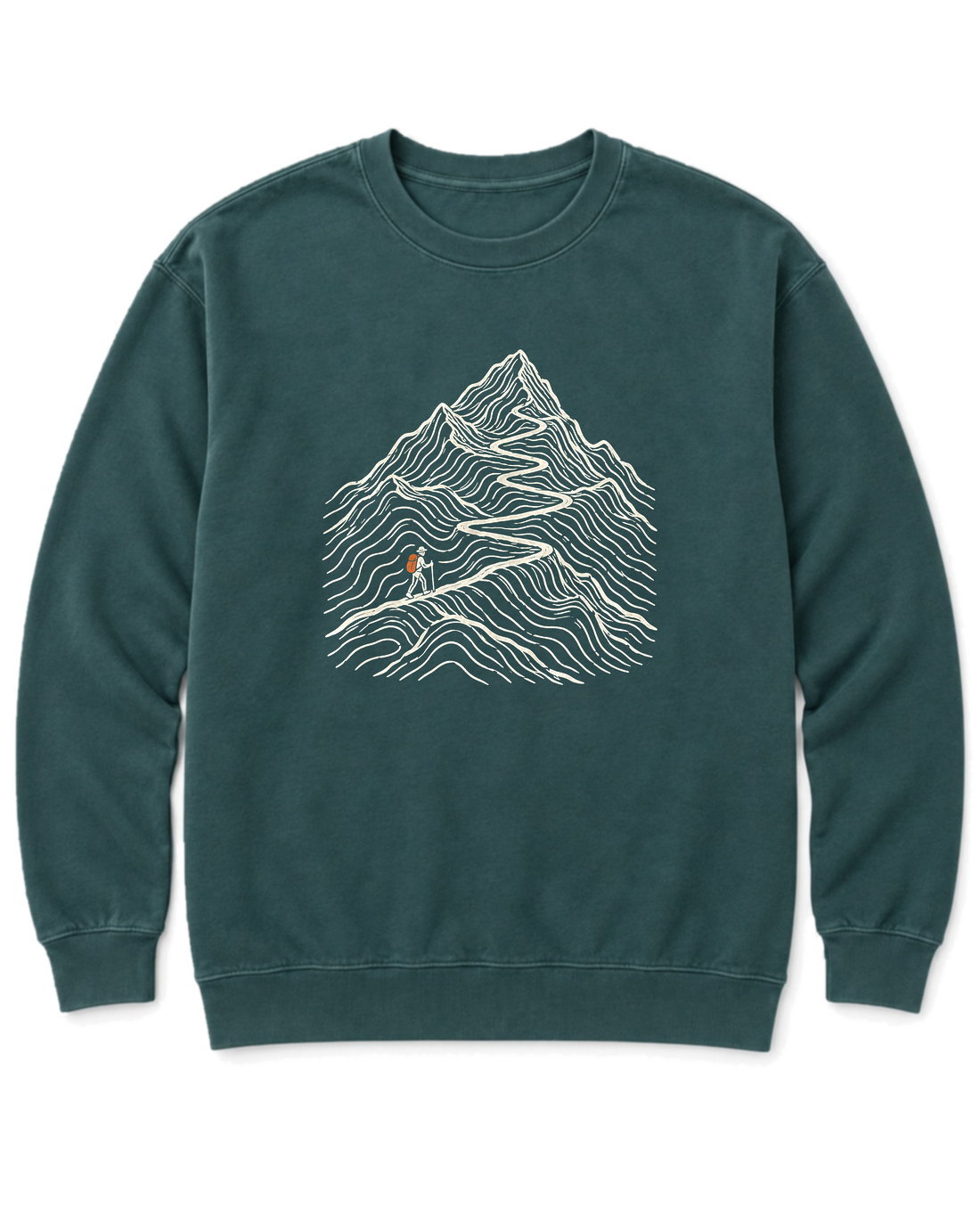 Switchback Hiker Sweatshirt - Blue Spruce