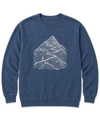 Switchback Hiker Sweatshirt - Denim