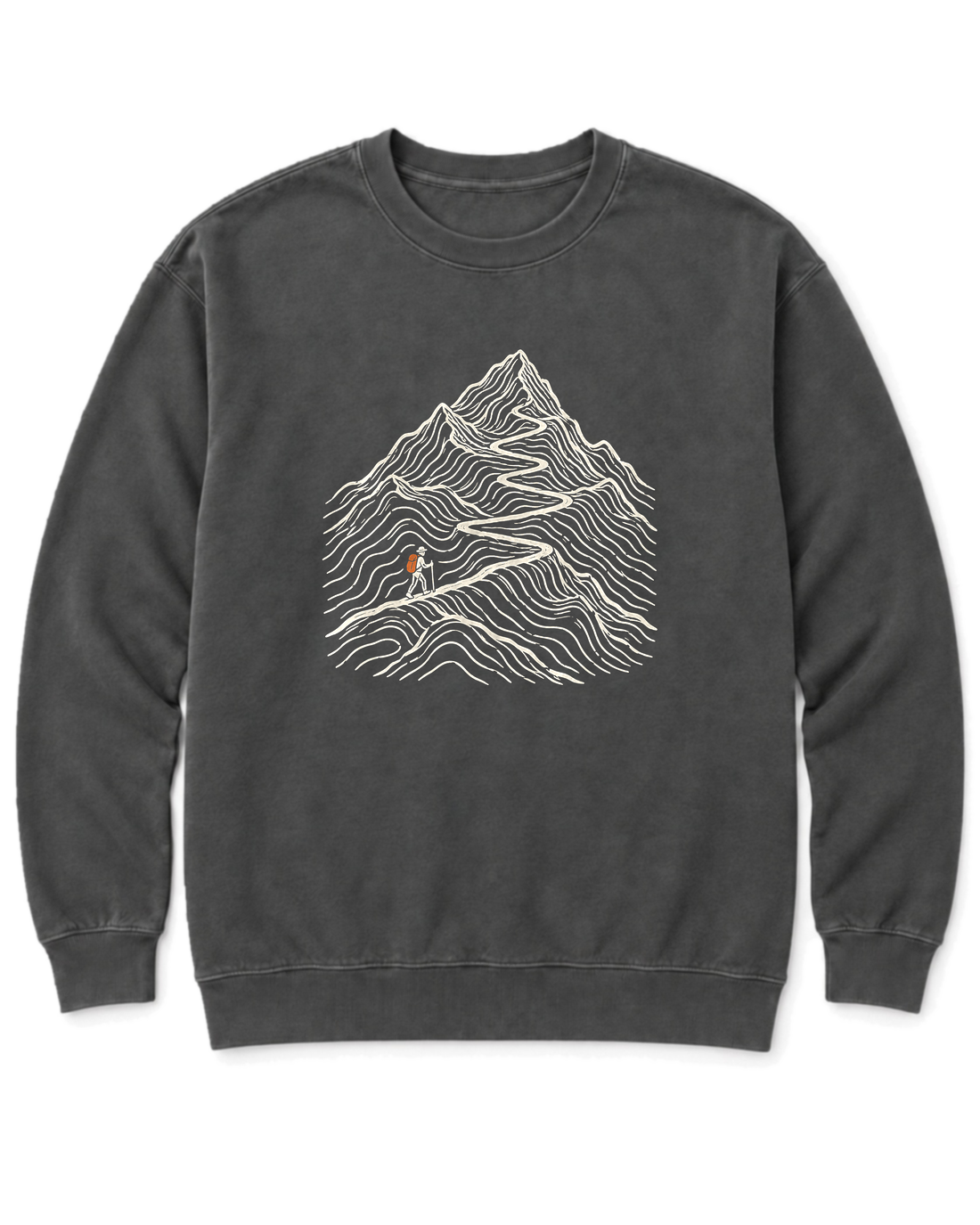 Switchback Hiker Sweatshirt - Pepper