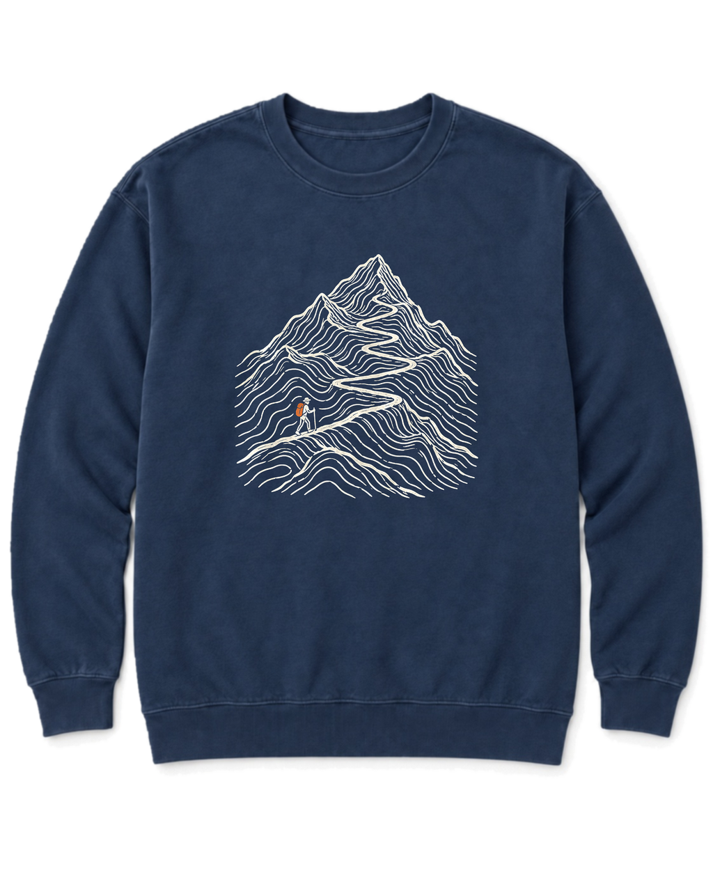 Switchback Hiker Sweatshirt - True Navy