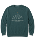 Take the Long Way Sweatshirt - Blue Spruce
