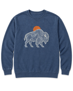 Topo Bison Sweatshirt - Denim
