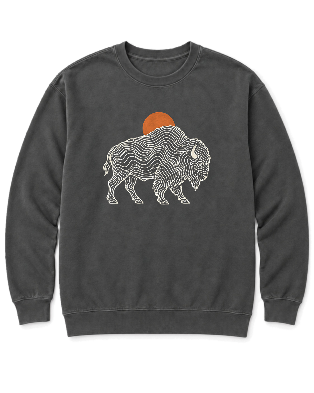 Topo Bison Sweatshirt - Pepper