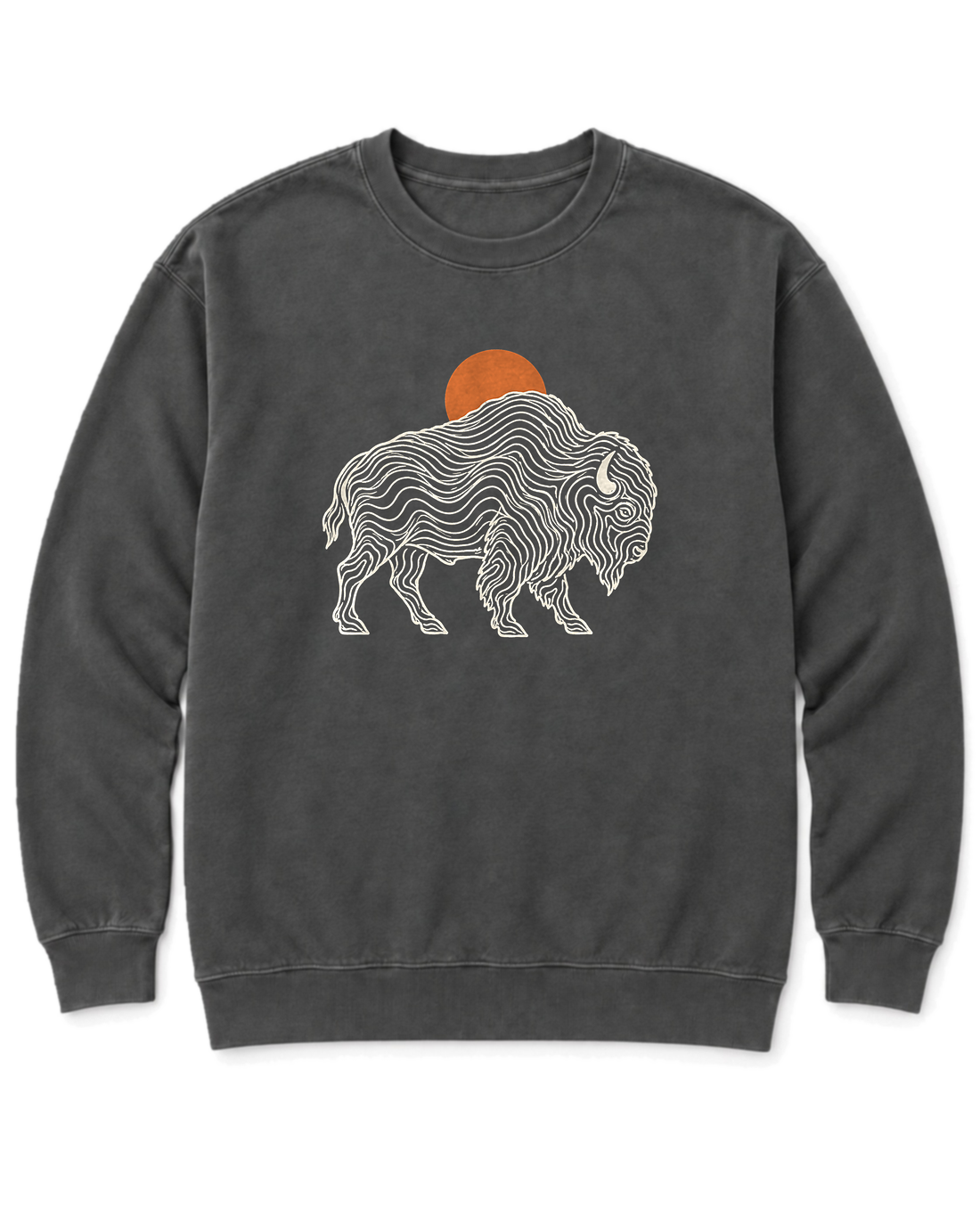 Topo Bison Sweatshirt - Pepper