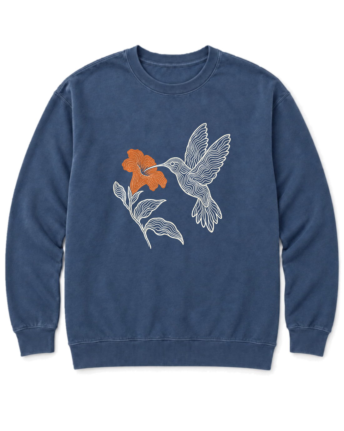 Topo Hummingbird Sweatshirt - Denim