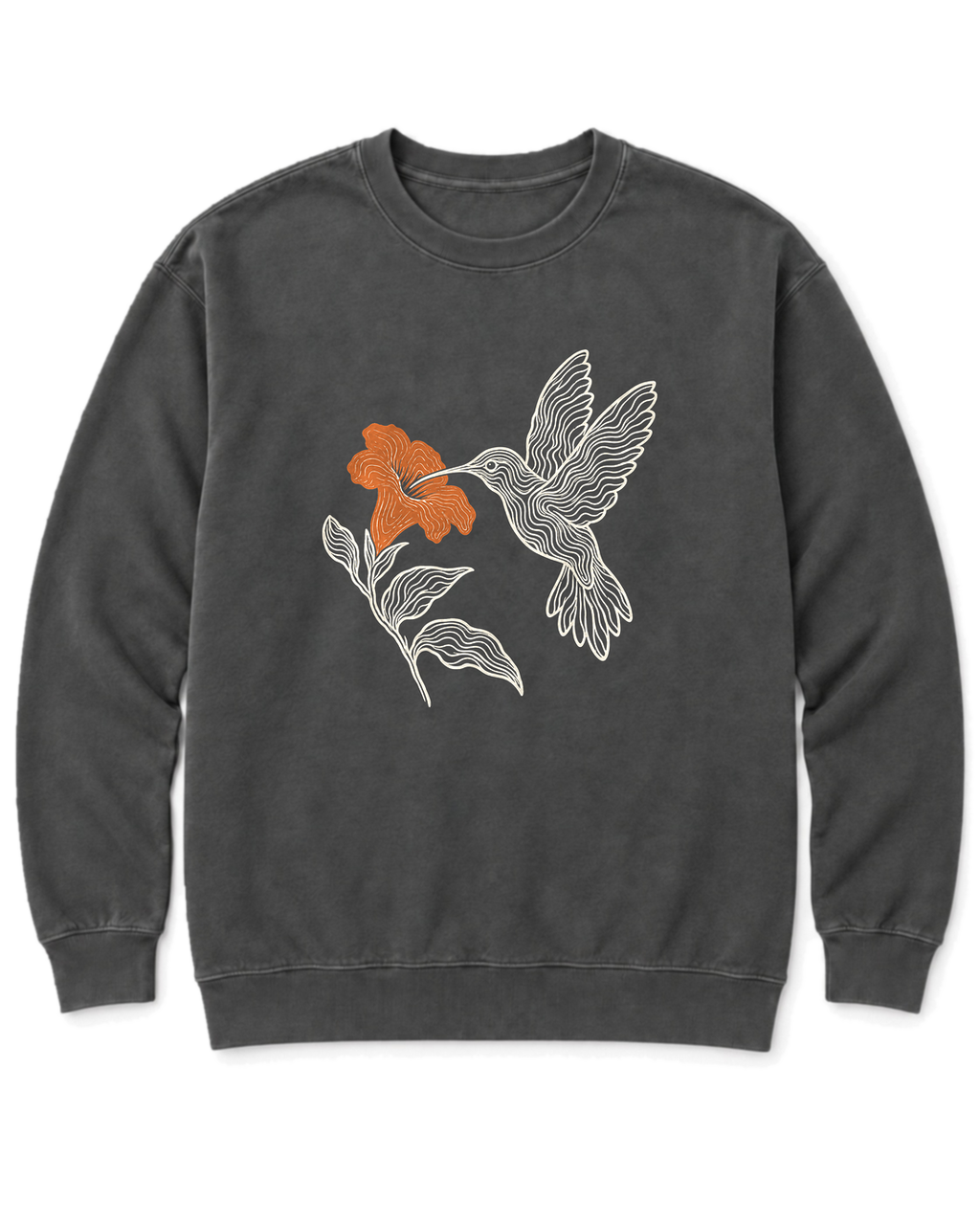 Topo Hummingbird Sweatshirt - Pepper