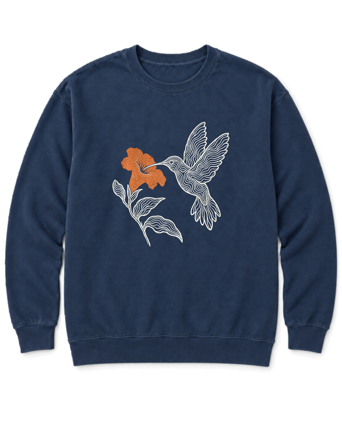 Topo Hummingbird Sweatshirt - True Navy