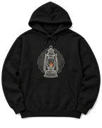 Topo Lantern Hoodie - Black