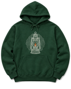Topo Lantern Hoodie - Forest Green