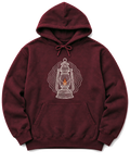 Topo Lantern Hoodie - Maroon
