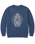 Topo Lantern Sweatshirt - Denim