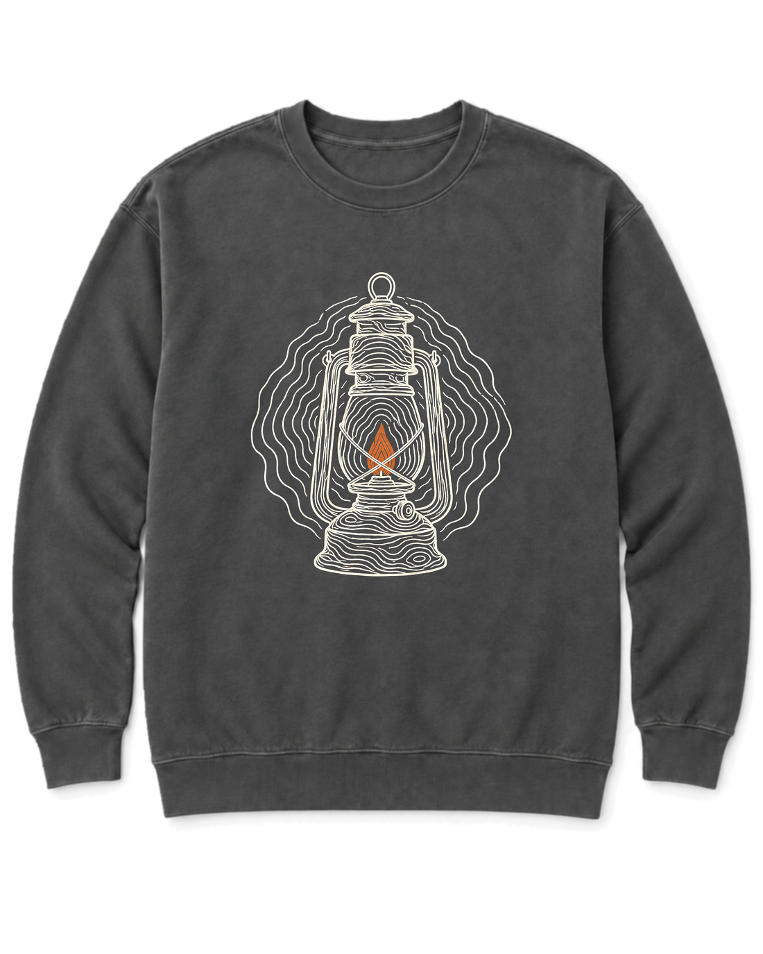 Topo Lantern Sweatshirt - Pepper