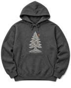 Topo Pine Hoodie - Dark Heather