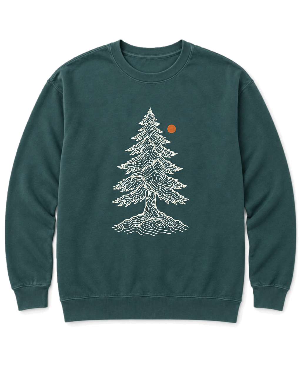 Topo Pine Sweatshirt - Blue Spruce