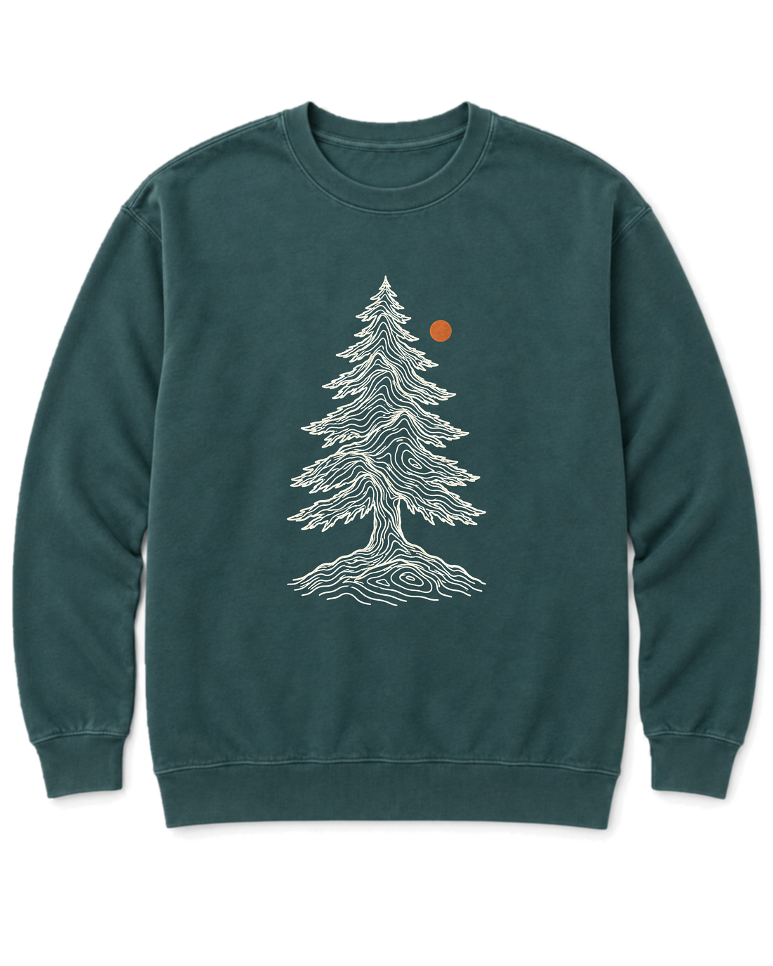 Topo Pine Sweatshirt - Blue Spruce