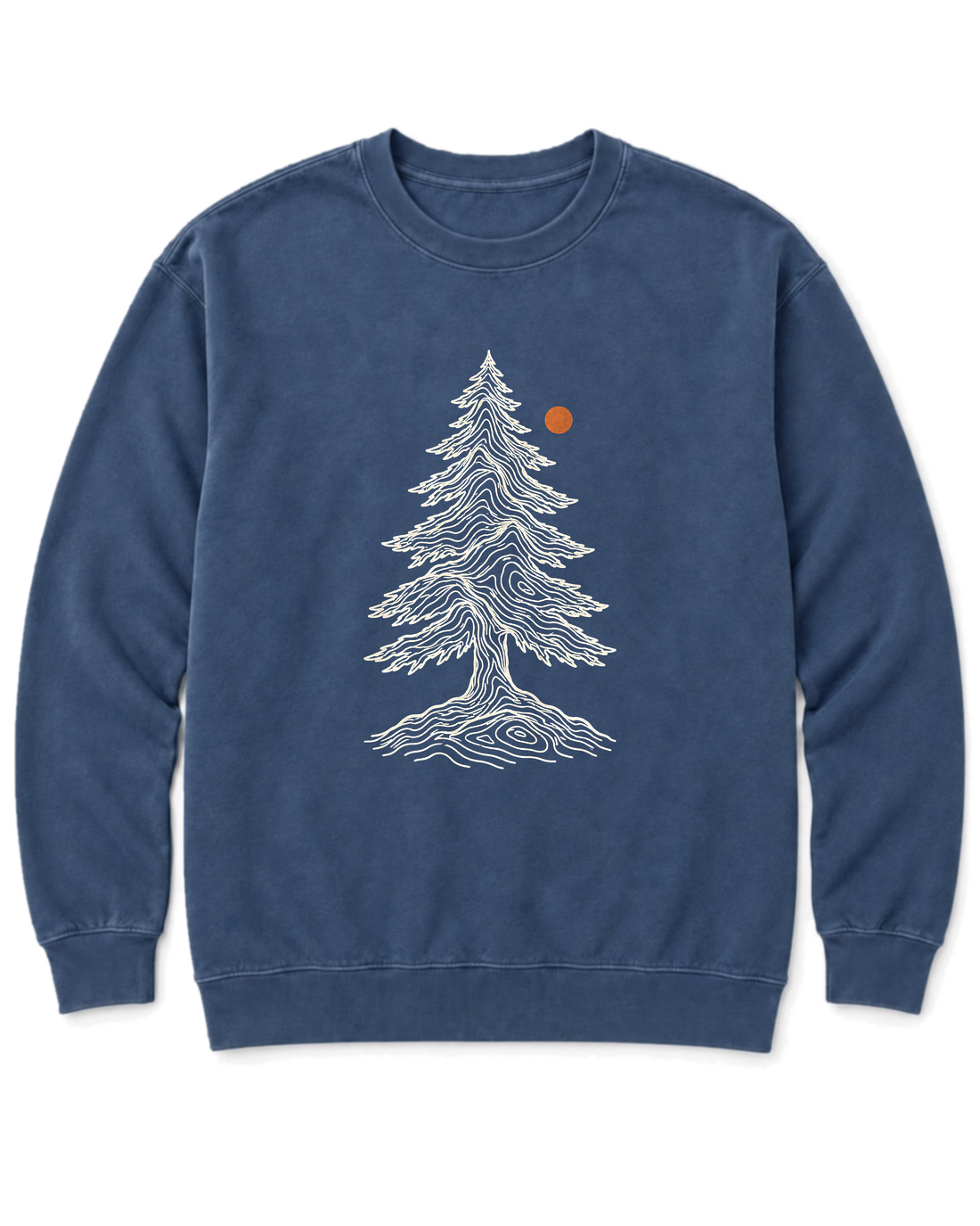 Topo Pine Sweatshirt - Denim