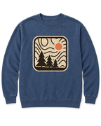 Topo Pines Sweatshirt - Denim