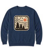 Topo Pines Sweatshirt - True Navy