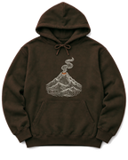 Topo Volcano Hoodie - Dark Chocolate