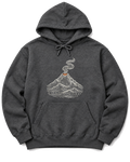 Topo Volcano Hoodie - Dark Heather