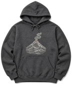 Topo Volcano Hoodie - Dark Heather