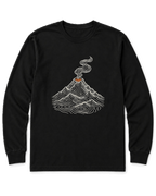 Topo Volcano Long Sleeve Shirt - Black