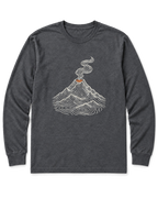 Topo Volcano Long Sleeve Shirt - Dark Heather