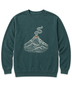 Topo Volcano Sweatshirt - Blue Spruce