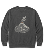 Topo Volcano Sweatshirt - Pepper