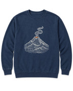 Topo Volcano Sweatshirt - True Navy