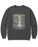 Topo Waterfall Sweatshirt - Pepper