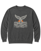 Topo Whale Tail Sweatshirt - Pepper