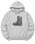 Trail Boot Hoodie - Ash