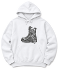 Trail Boot Hoodie - White
