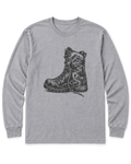 Trail Boot Long Sleeve Shirt - Sport Grey