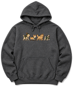 Trail Dogs Hoodie - Dark Heather