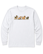 Trail Dogs Long Sleeve Shirt - White